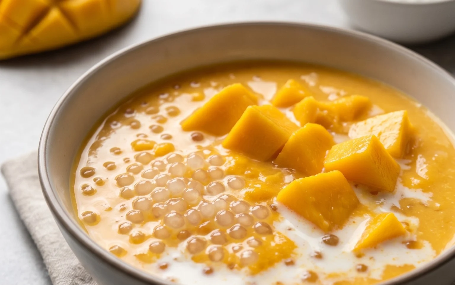 Creamy Mango Sago
