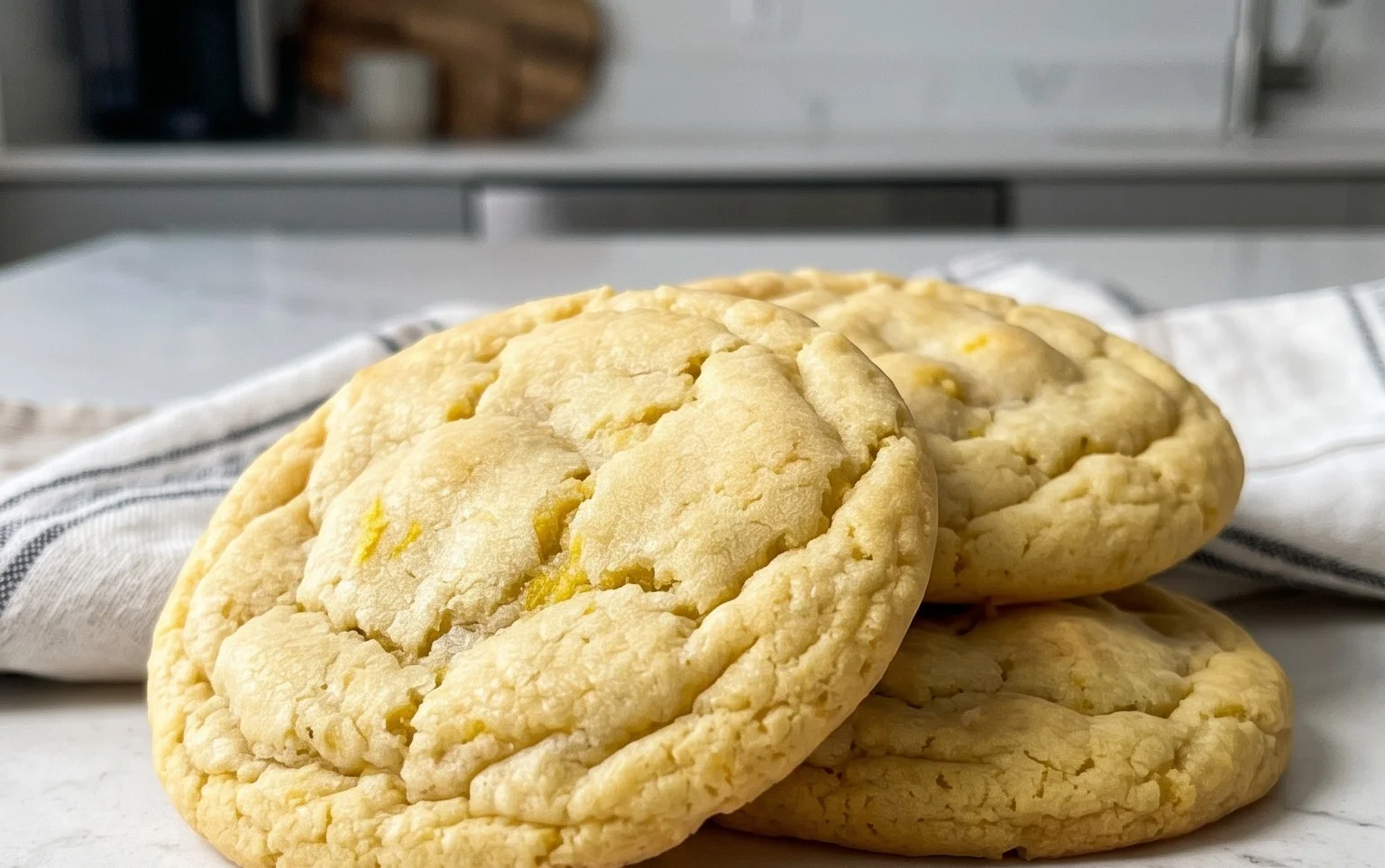 Soft & Chewy Lemon Cookies