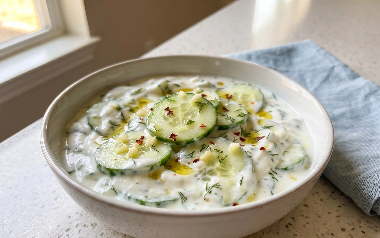 Cucumber Yogurt Salad