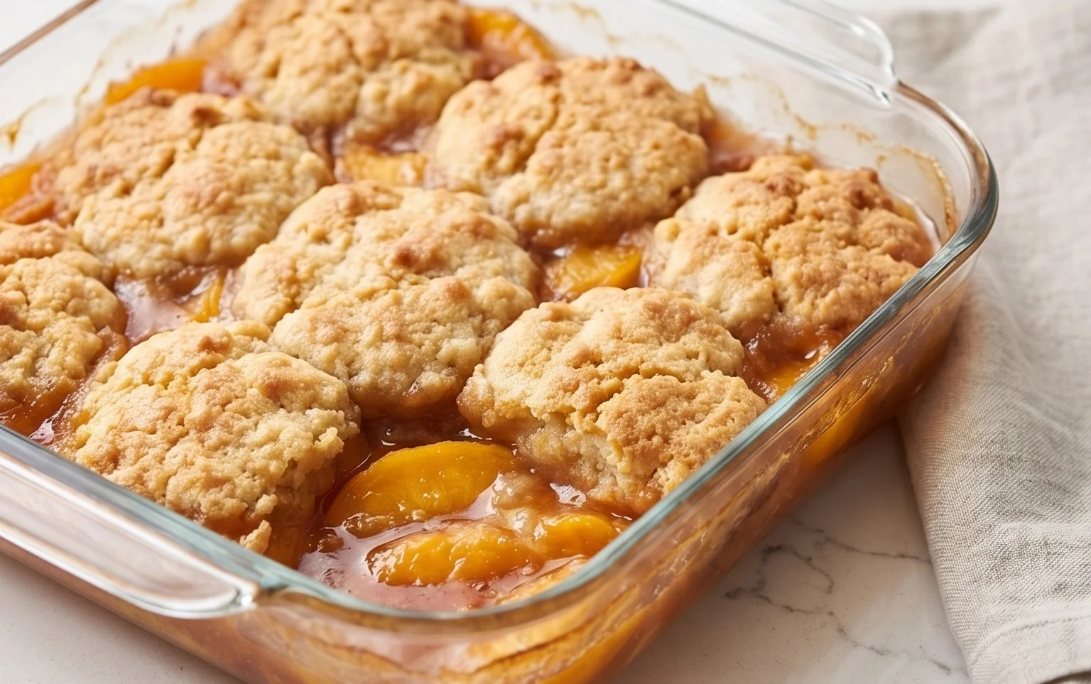 Fresh Peach Cobbler