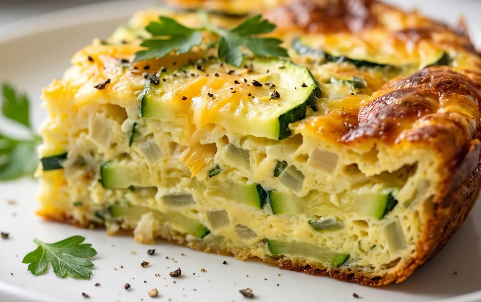 Crustless Zucchini Quiche Recipe