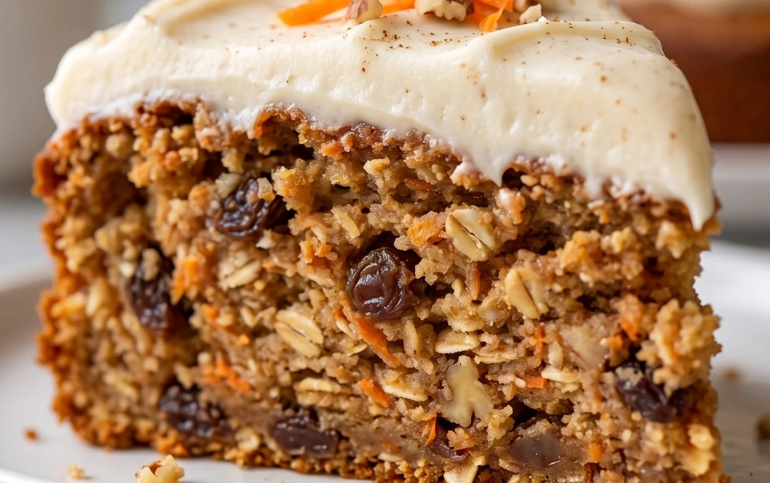 Easy Flourless Oatmeal Carrot Cake Recipe