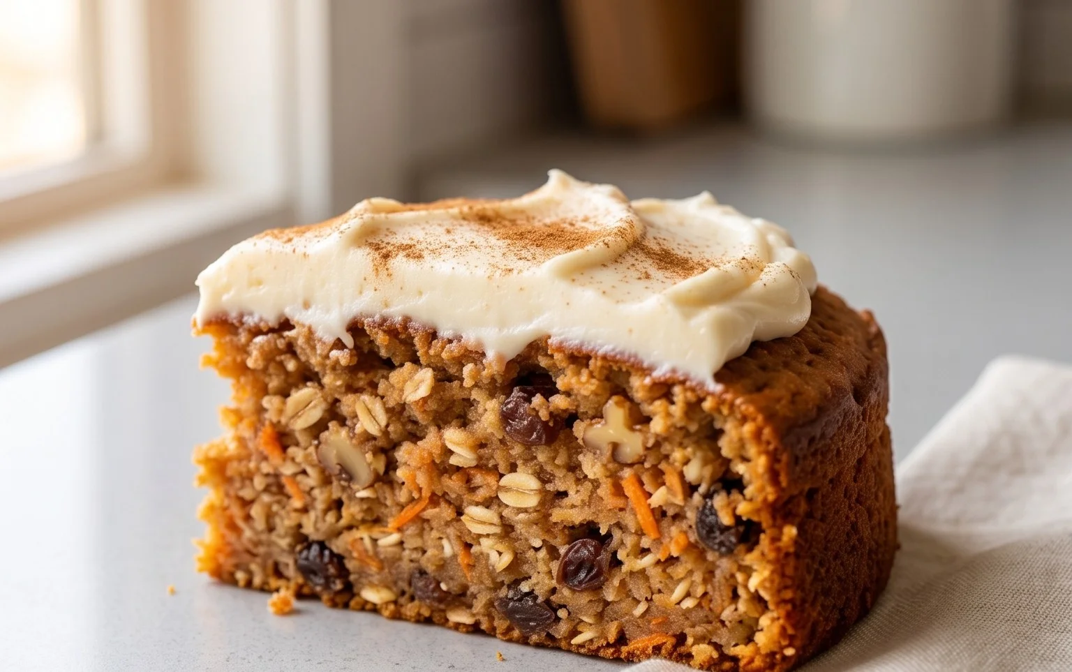 Easy Flourless Oatmeal Carrot Cake Recipe