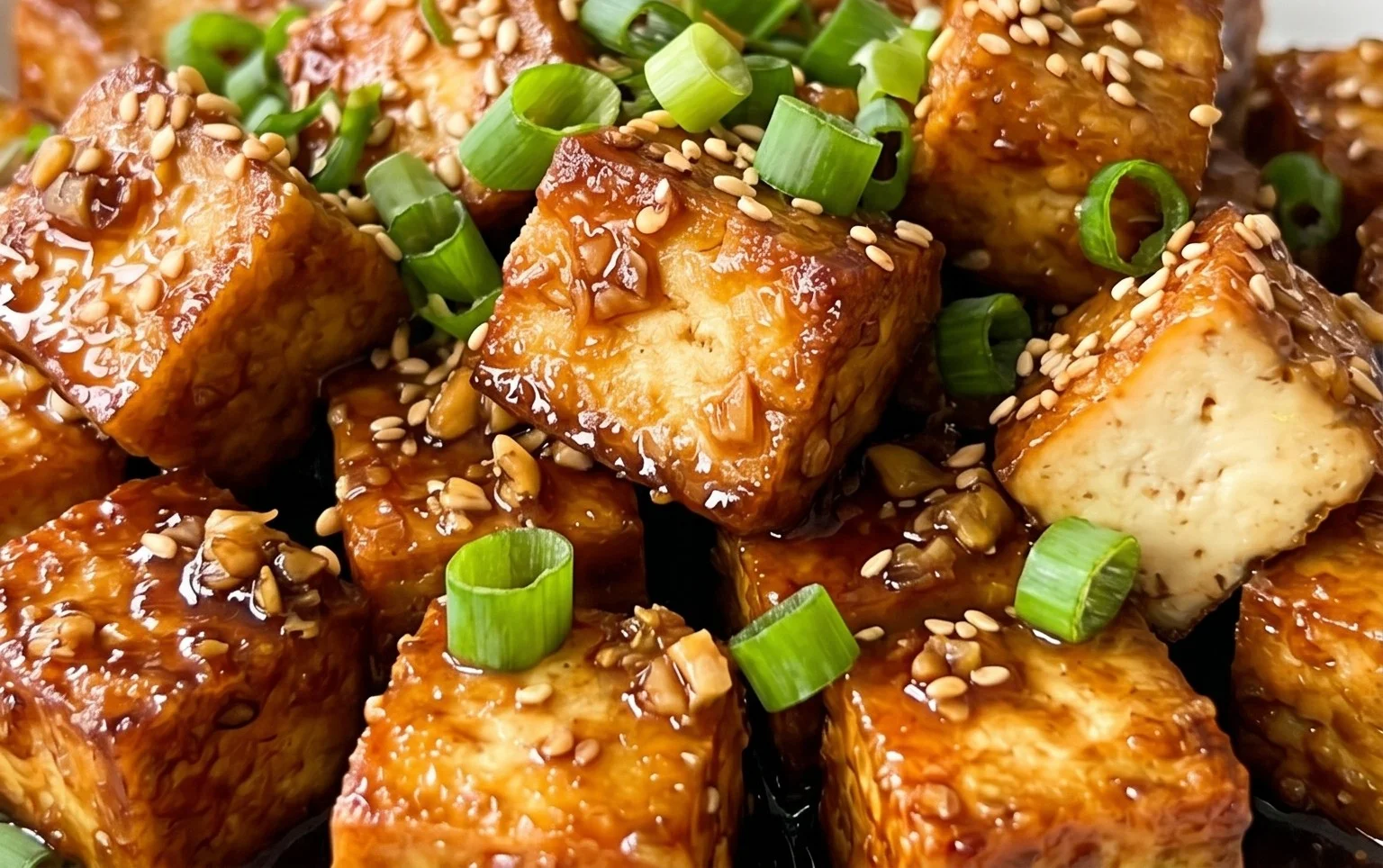 Honey Garlic Tofu