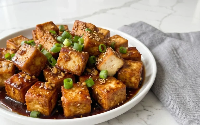 Honey Garlic Tofu