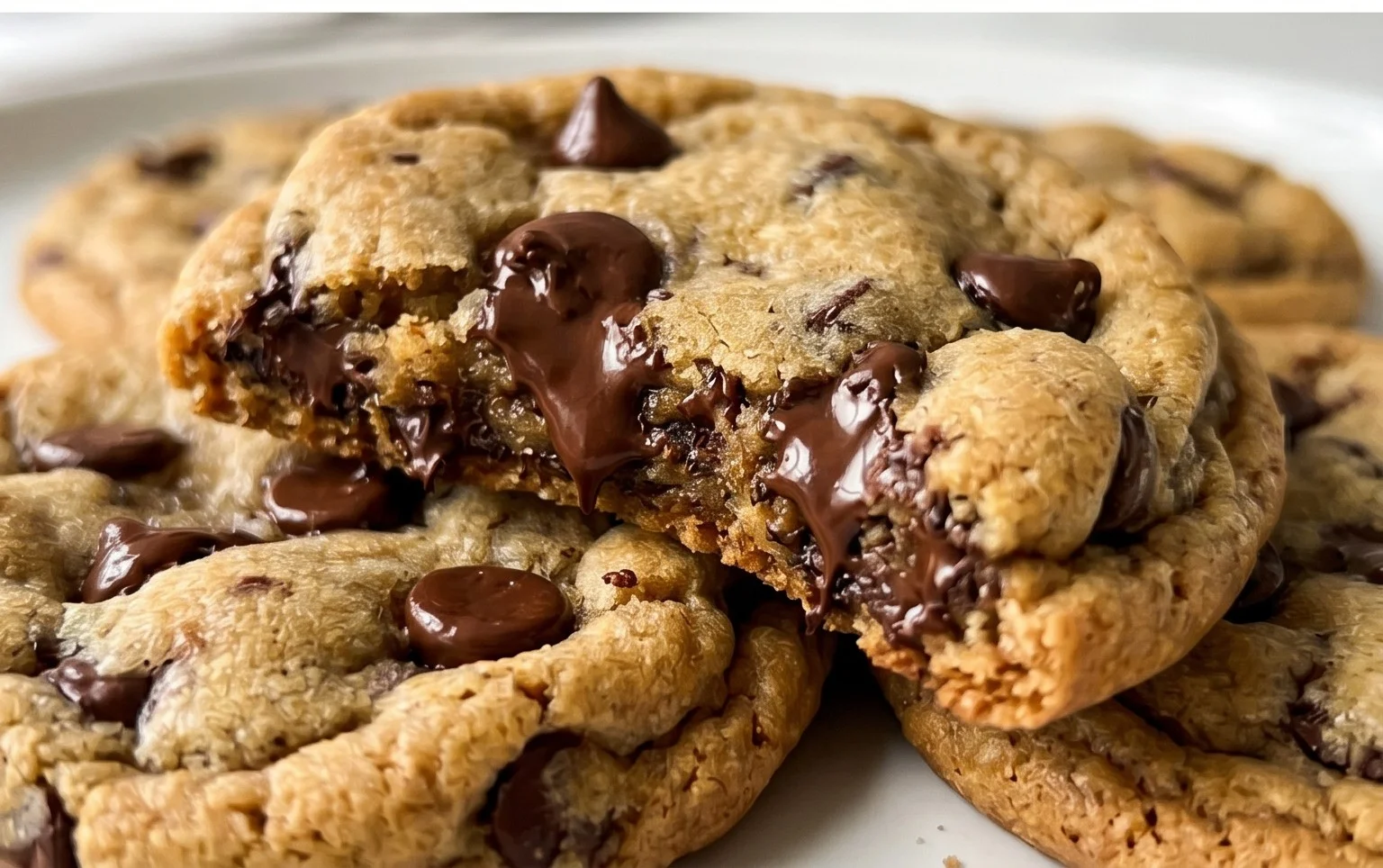 The Best Soft Chocolate Chip Cookies