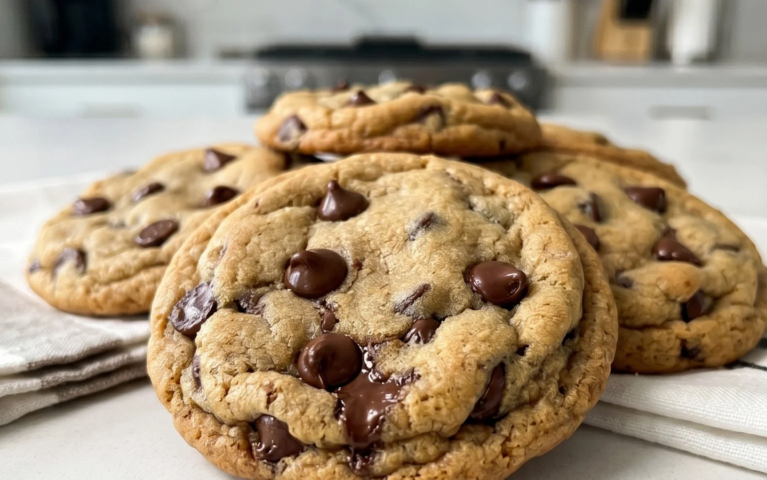 The Best Soft Chocolate Chip Cookies