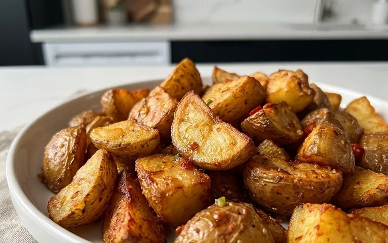 Crispy Honey Chilli Potatoes