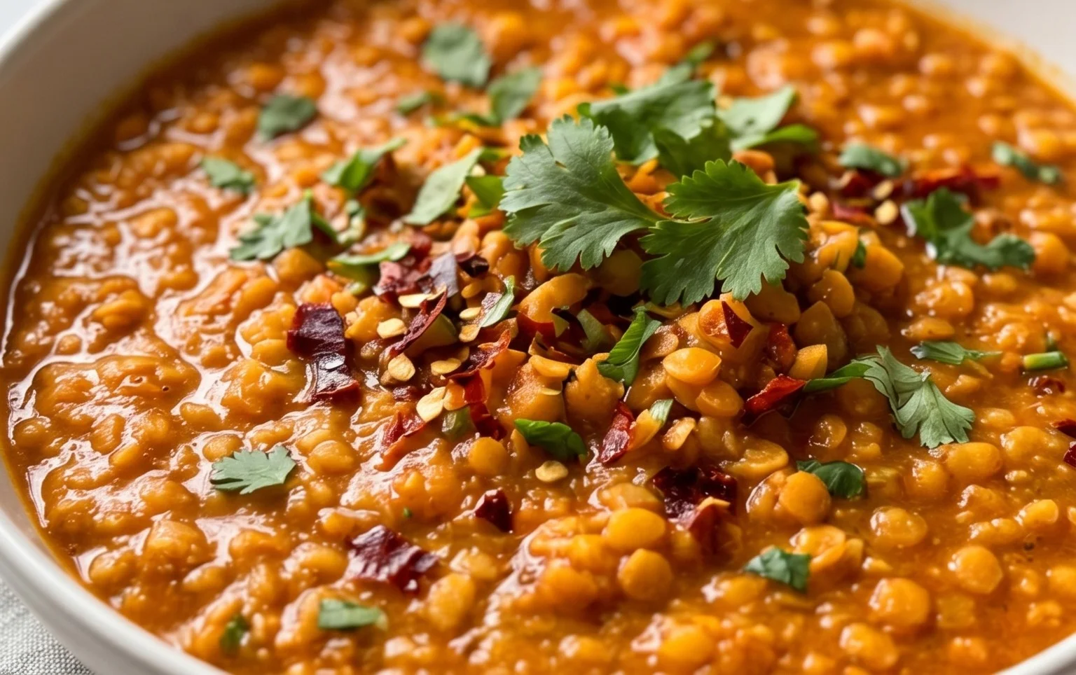 Spicy Red Lentil Curry