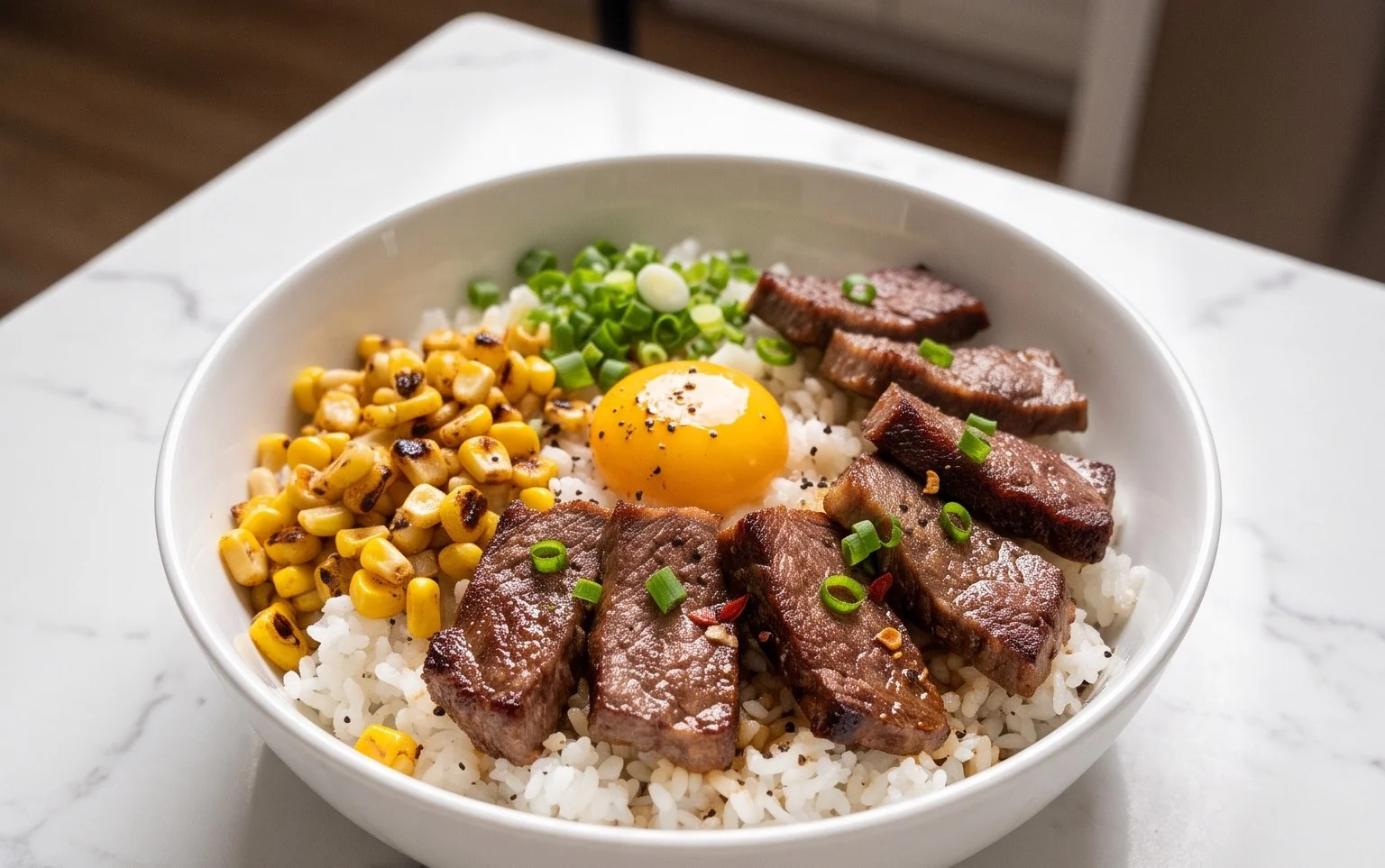 Beef Pepper Rice Bowl is a delicious meal option.