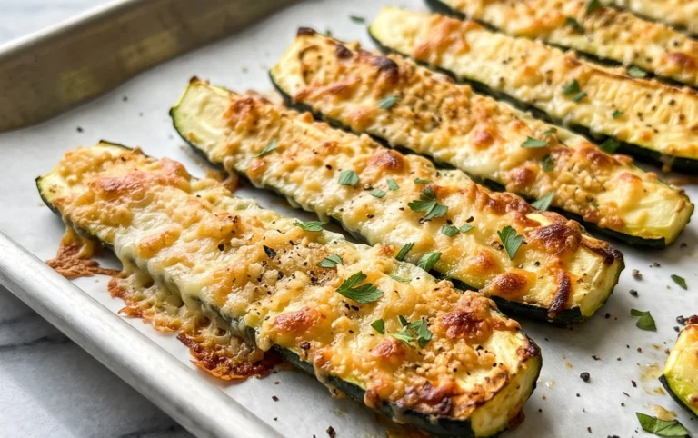 Baked Parmesan Zucchini