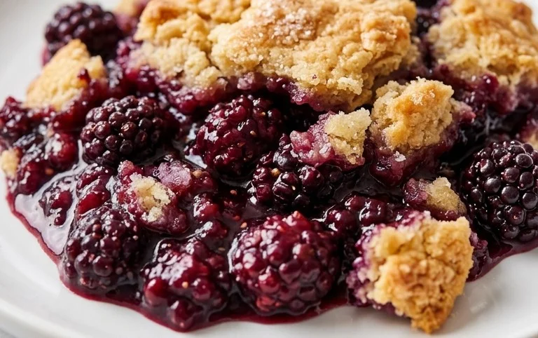 The Pioneer Women's Blackberry Cobbler