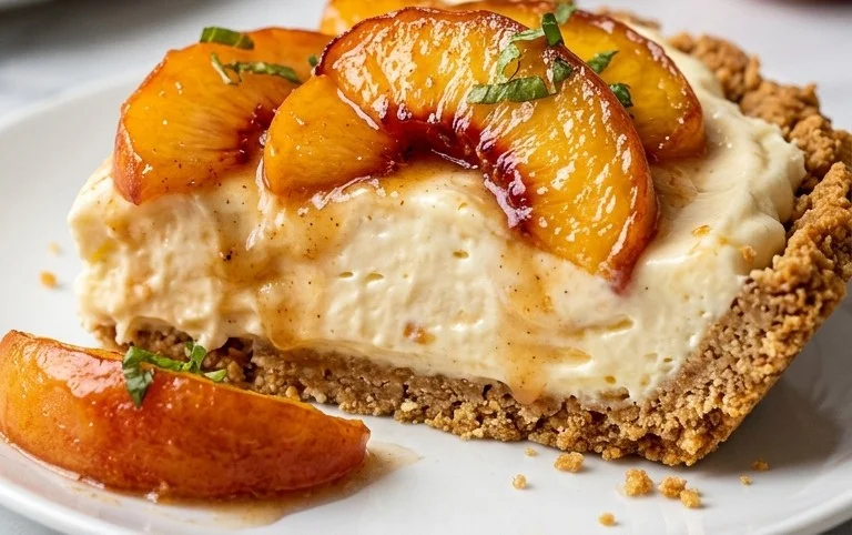 Peaches and Cream Pie