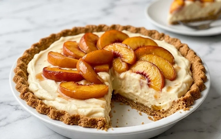 Peaches and Cream Pie