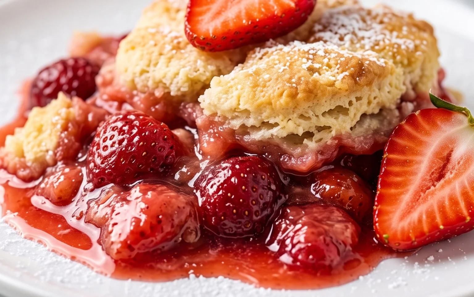 Strawberry Cobbler