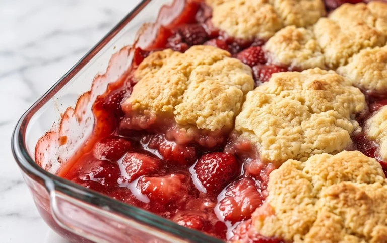 Strawberry Cobbler