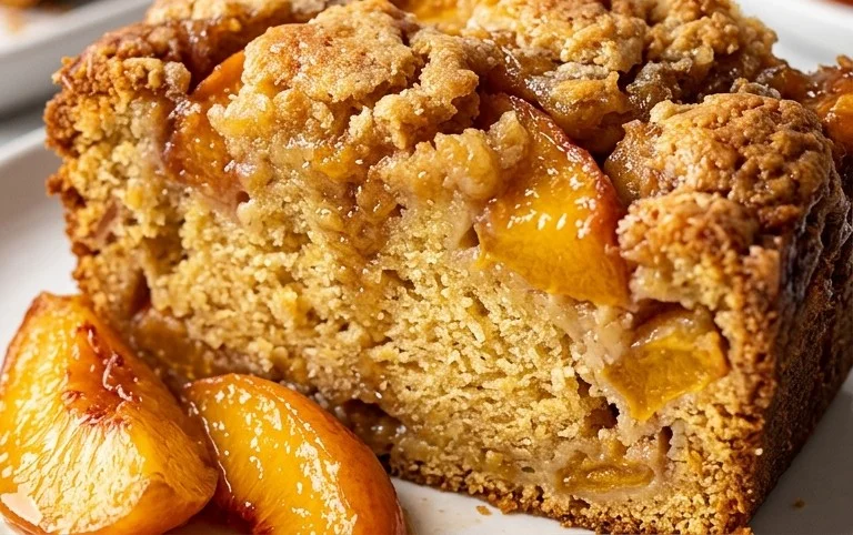 Peach Cobbler Pound Cake