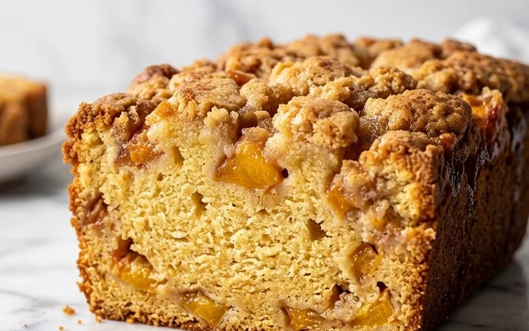 Peach Cobbler Pound Cake