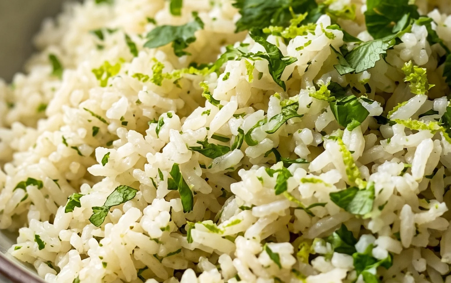 Perfect Cilantro Lime Rice