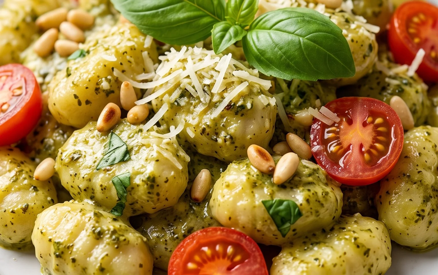 Creamy Pesto Gnocchi