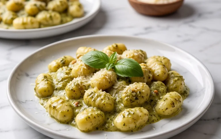 Creamy Pesto Gnocchi