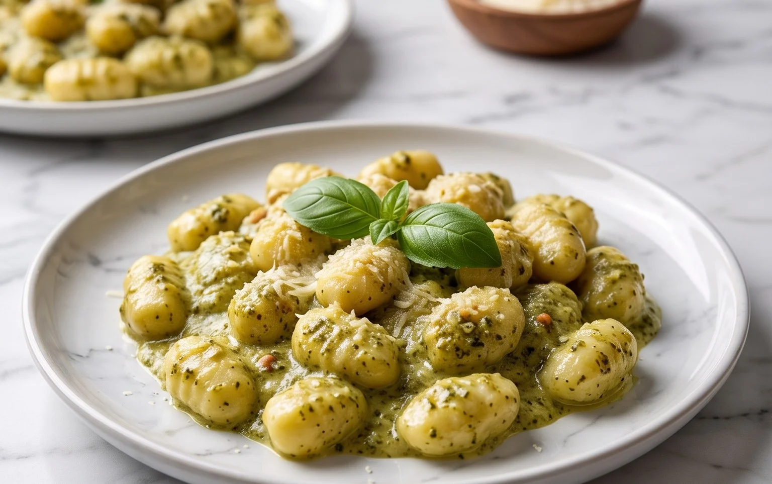 Creamy Pesto Gnocchi