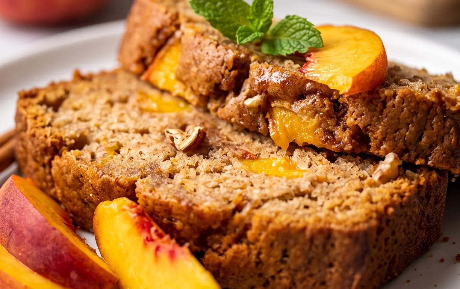 Spiced Peach Bread