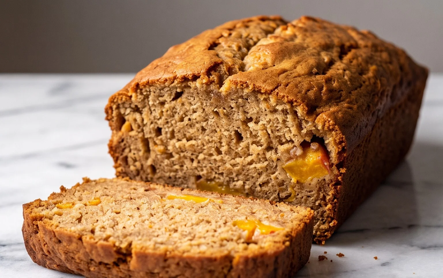 Spiced Peach Bread