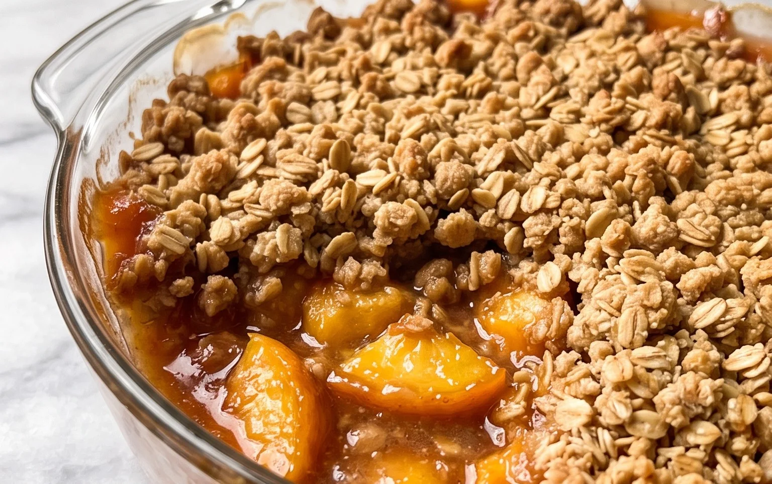 Fresh Peach Crisp Recipe