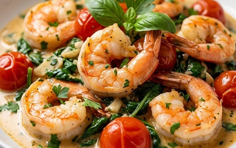 Tuscan Shrimp (One-Pan, 30-Minute Dinner)