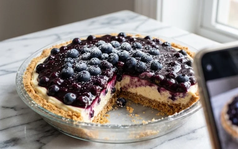 No-Bake Blueberry Yum Yum