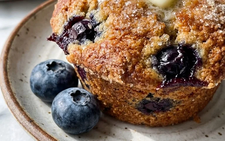 Homemade Blueberry Muffins