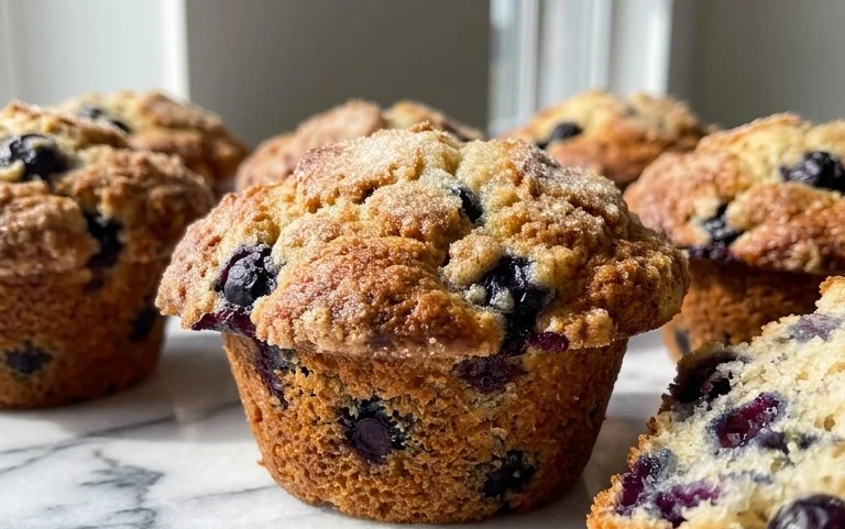 Homemade Blueberry Muffins