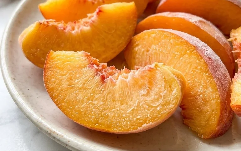 Freezing Peaches, How to Easily Freeze Peaches