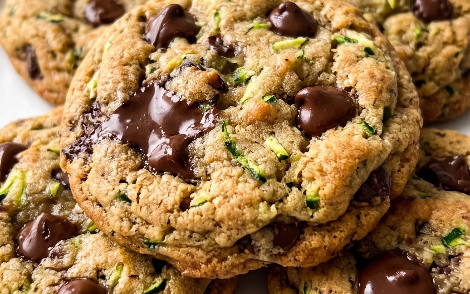Zucchini Chocolate Chip Cookies
