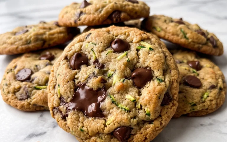Zucchini Chocolate Chip Cookies