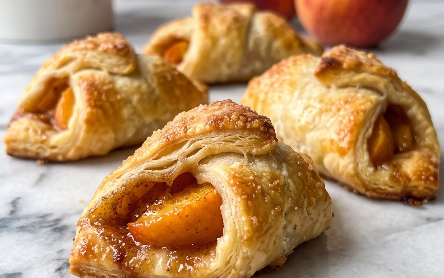 Peach Dumplings