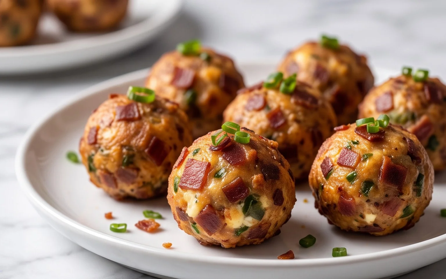 Beef Bacon Jalapeño Popper Cheese Balls