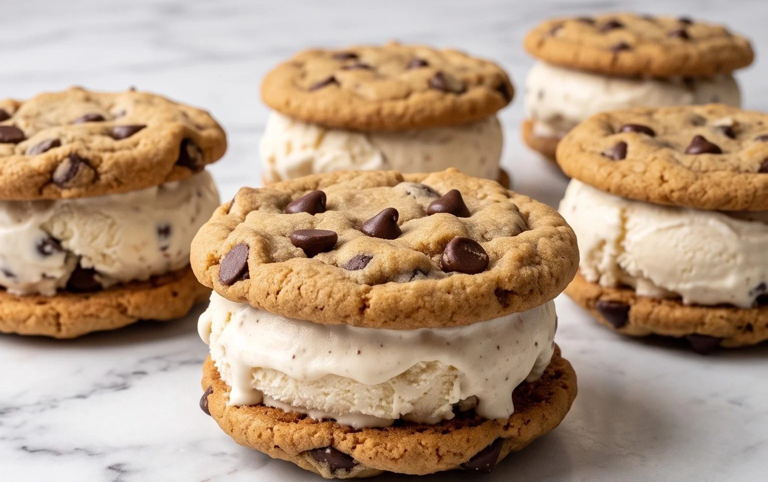 Cookie Ice Cream Sandwiches (Like a Chipwich!)