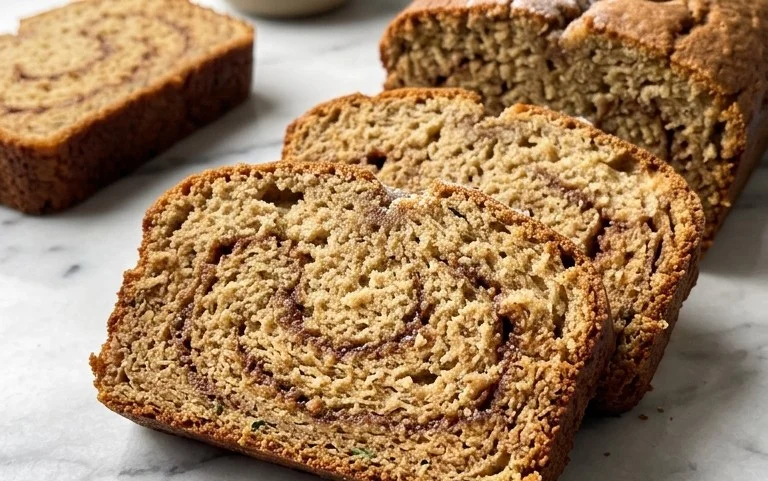 Moist and Delicious Cinnamon Swirl Zucchini Bread